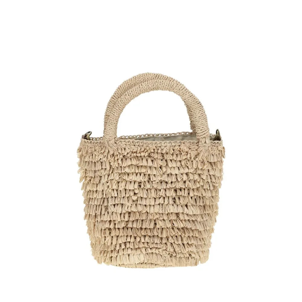 Naka Raffia Shoulder Bag