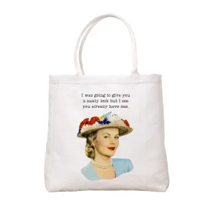 Nasty Look Tote Bag