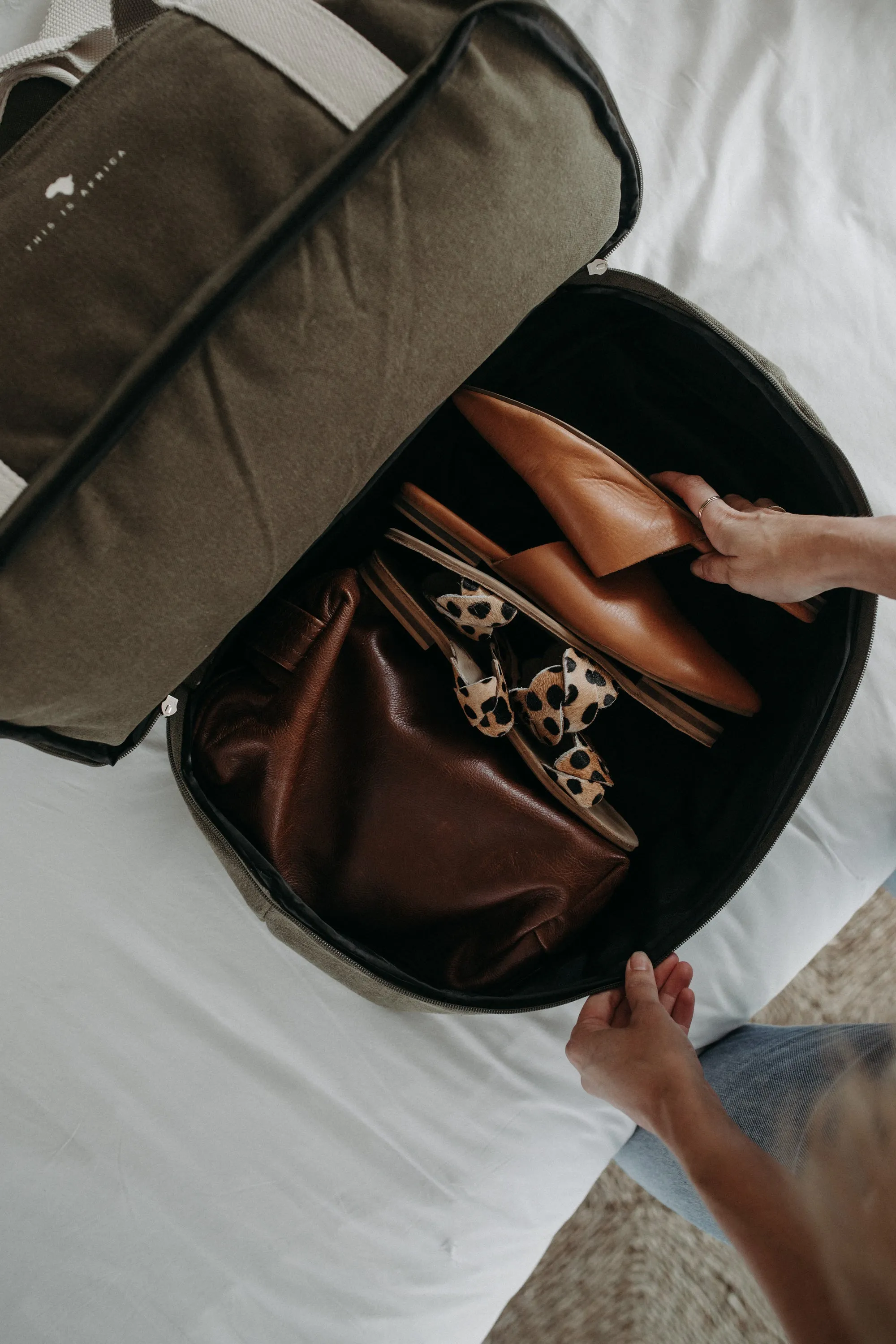 Navy Weekender Bag