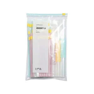 NetEase Yanxuan Slide Lock Storage Bags - 30 Pack (10 Small, 10 Medium, 10 Large)