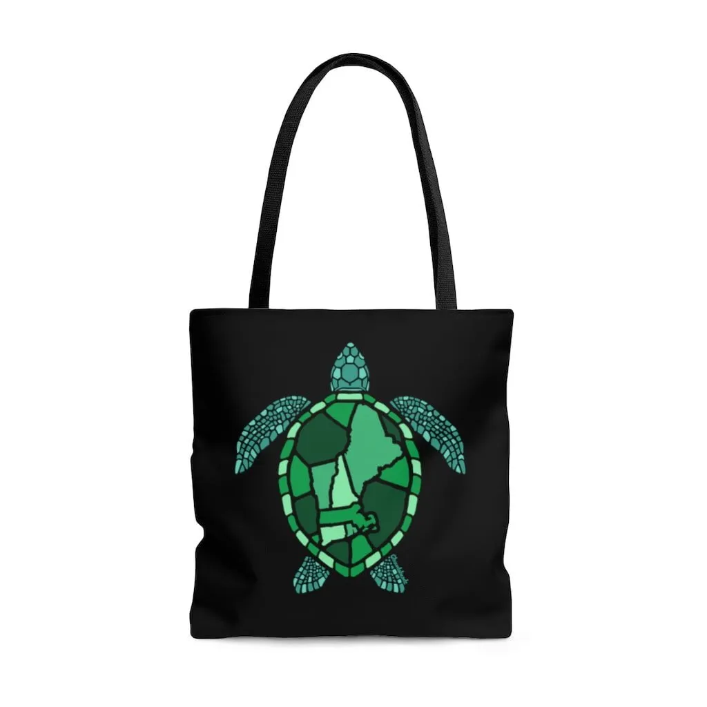 New England Sea Turtle Tote Bag
