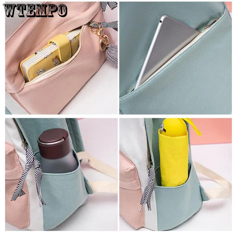 New Large Capacity Backpack Women School Bags For Teenagers Female Travel Bags Girls Backpack