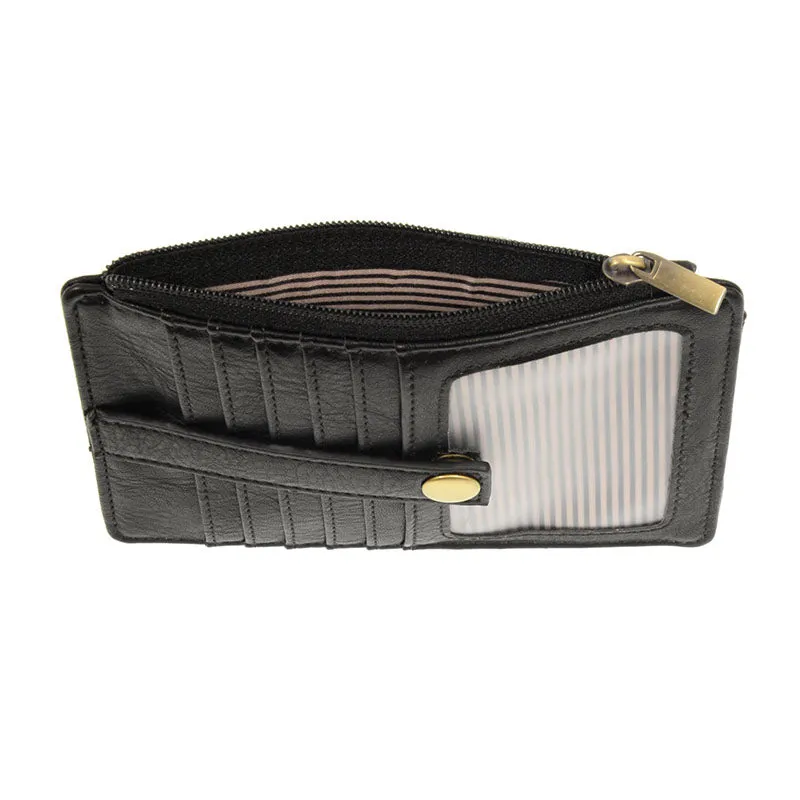 New Penny Mini Travel Wallet in Black