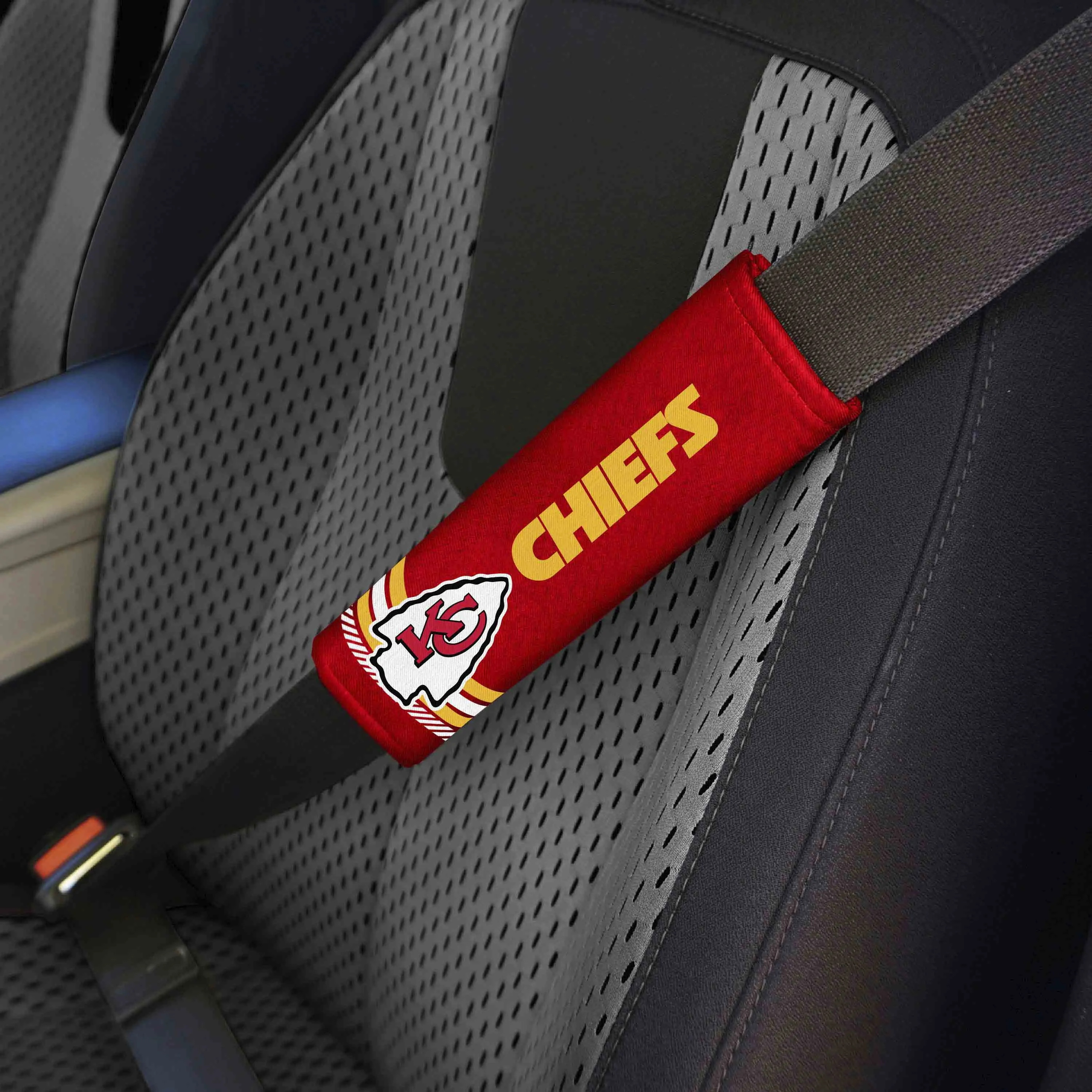 NFL - Kansas City Chiefs Rally Seatbelt Pad - Pair