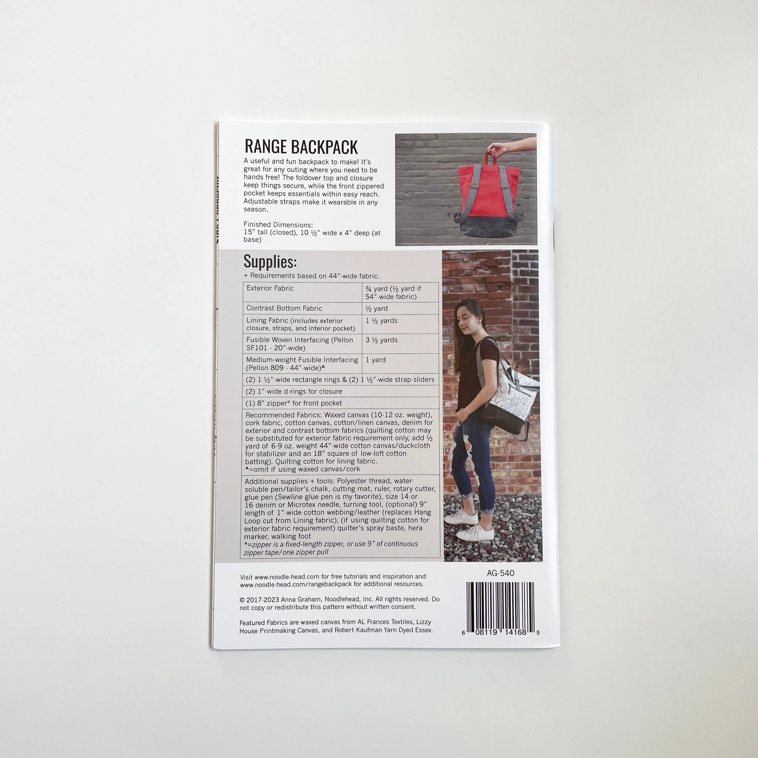 Noodlehead : Range Backpack