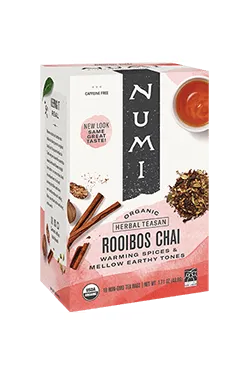 Numi Rooibos Chai Tea 18ct