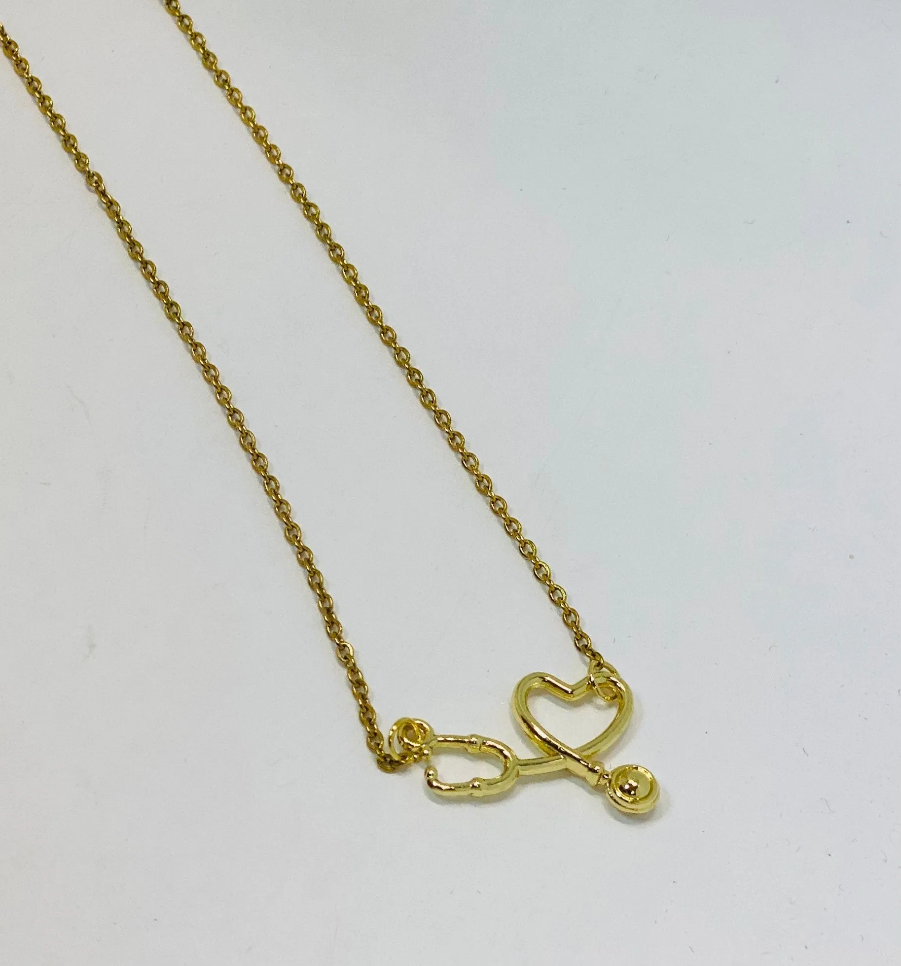 Nurse Jewelry, Nurse Necklace, Gift for Nurse, Nurse Thank You Gift, Stethoscope Necklace, Nurse Appreciation Gift, Nurse Gift, Stethoscope