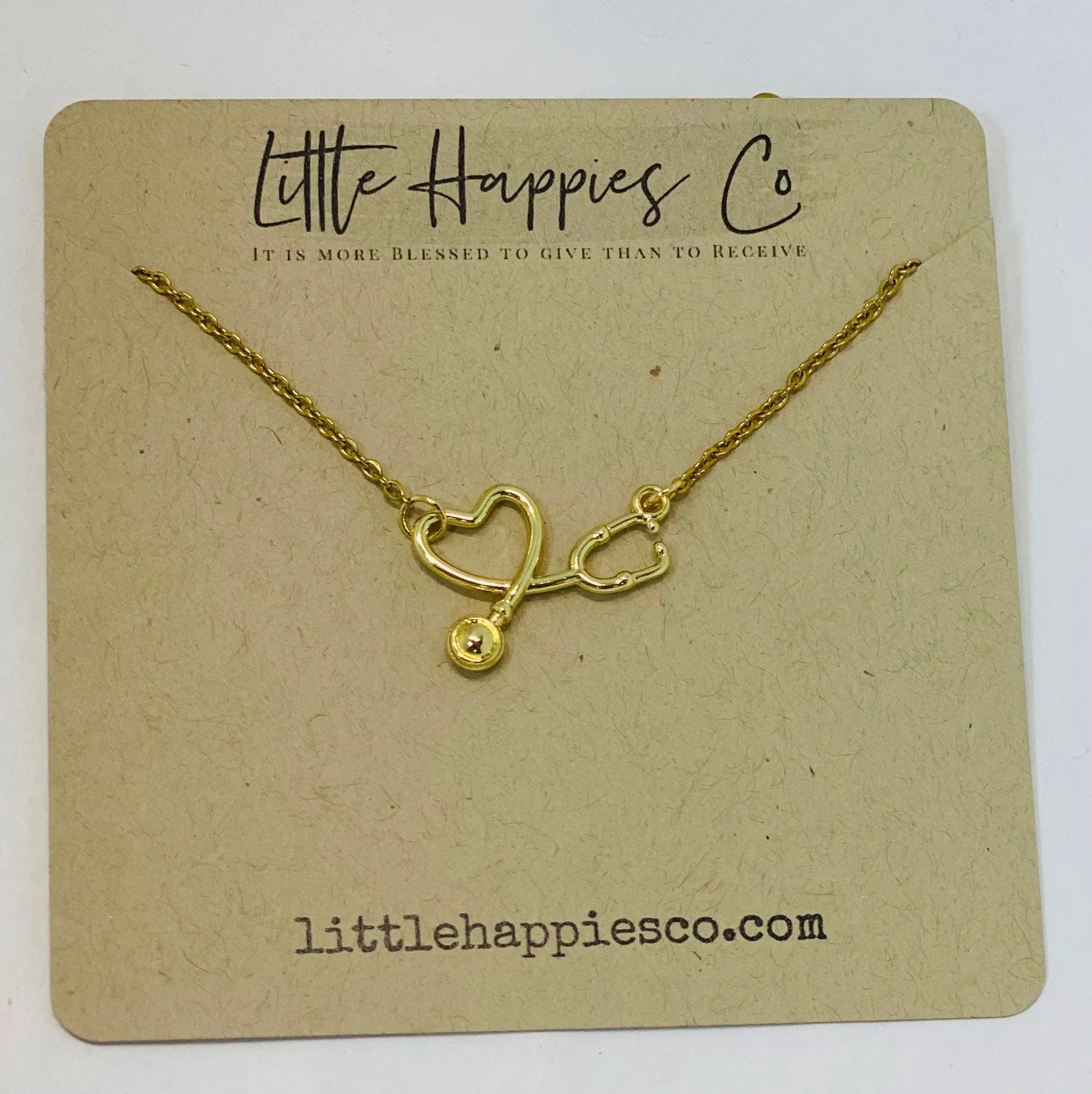 Nurse Jewelry, Nurse Necklace, Gift for Nurse, Nurse Thank You Gift, Stethoscope Necklace, Nurse Appreciation Gift, Nurse Gift, Stethoscope