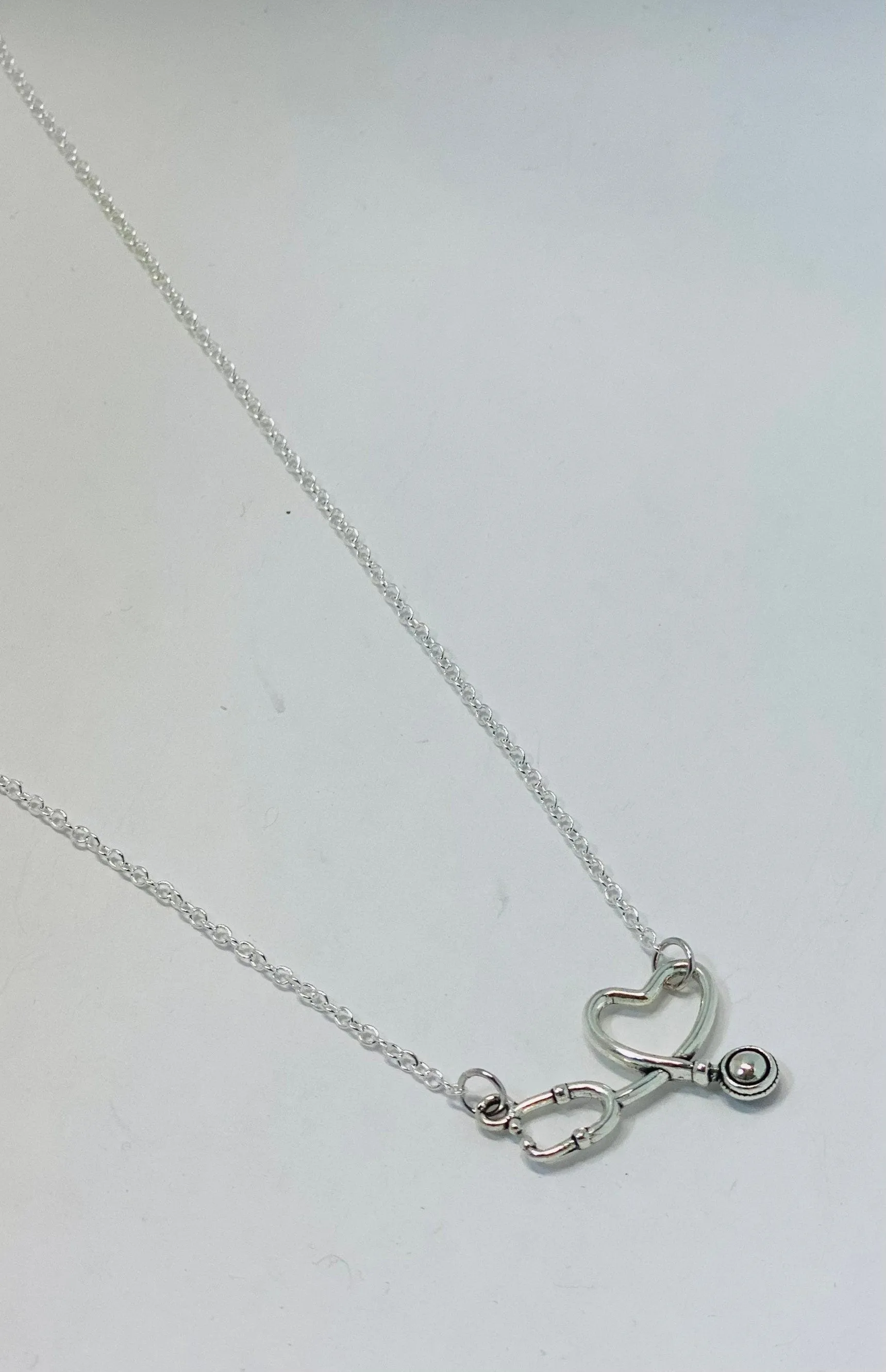 Nurse Jewelry, Nurse Necklace, Gift for Nurse, Nurse Thank You Gift, Stethoscope Necklace, Nurse Appreciation Gift, Nurse Gift, Stethoscope
