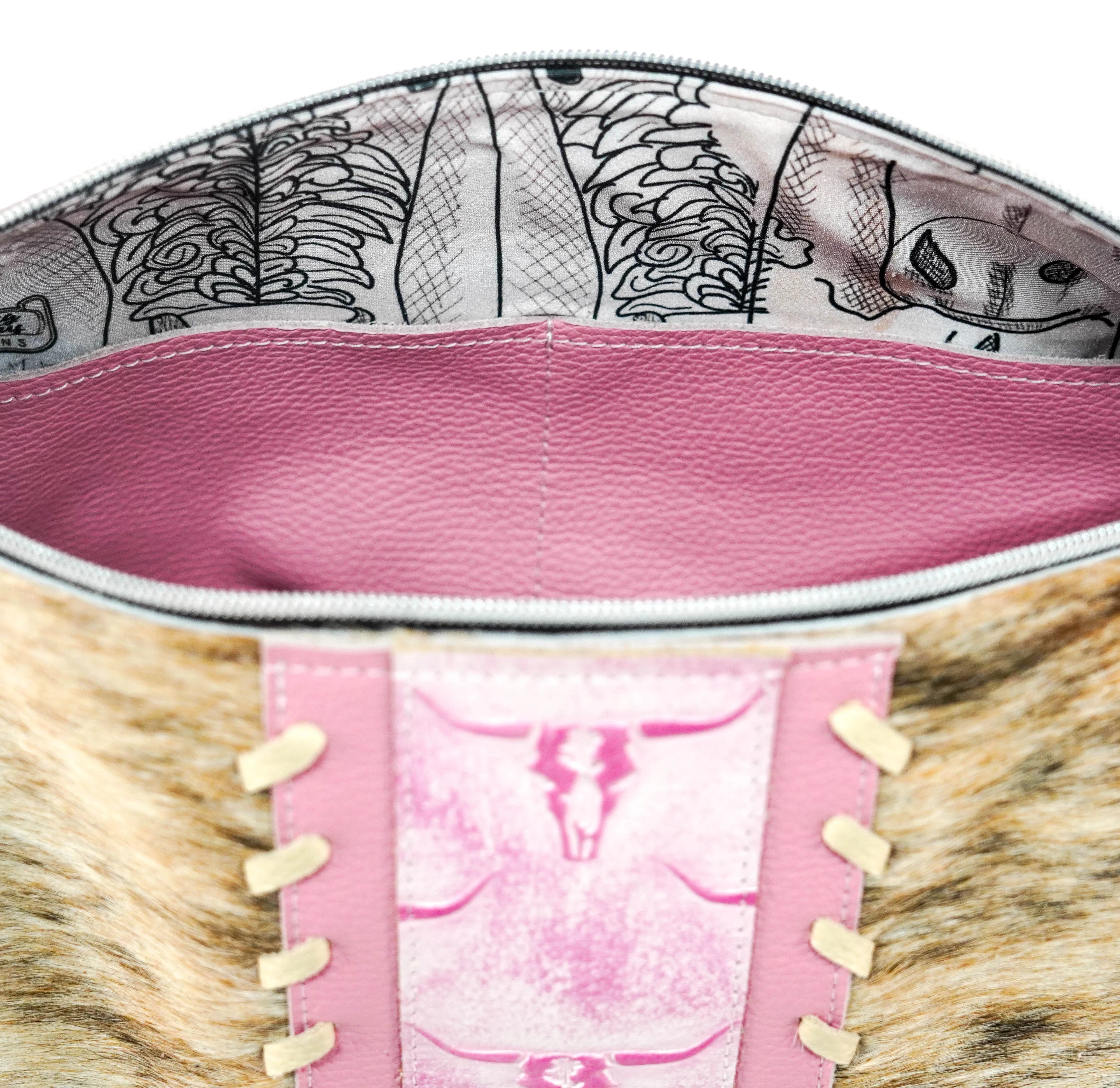 Oakley - Brindle w/ Western Barbie Skulls