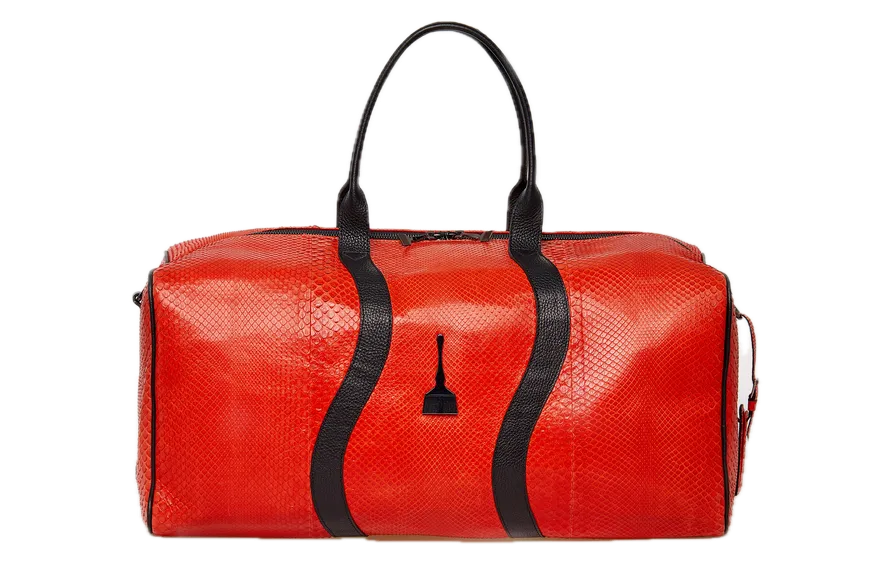 ON THE GO Duffle Bag in Red