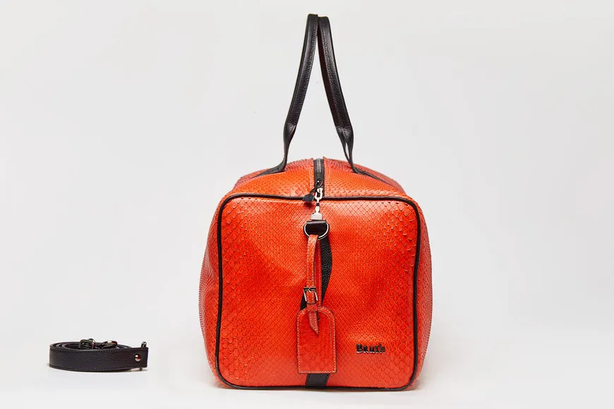 ON THE GO Duffle Bag in Red
