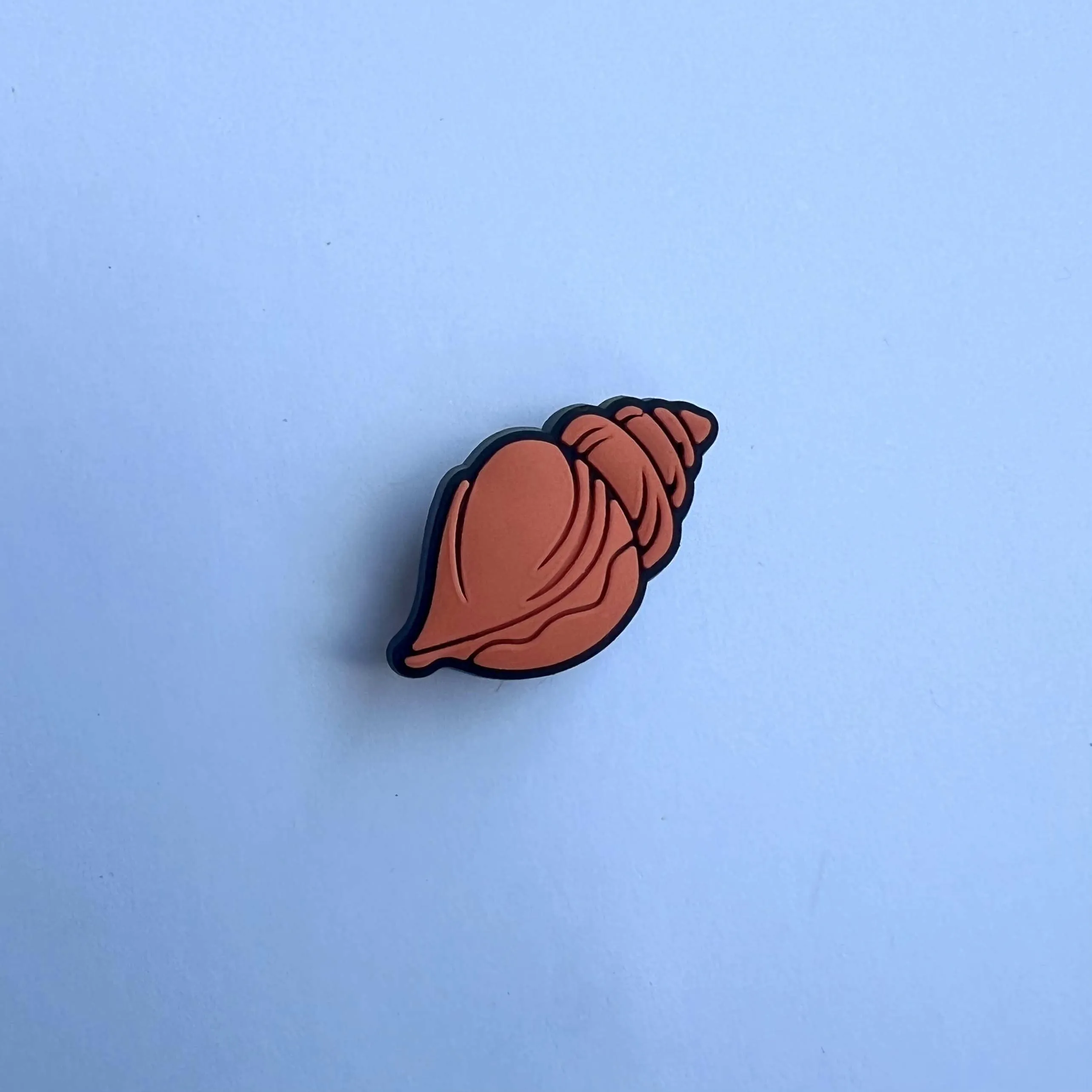 Orange Shell Charm