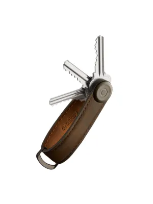 Orbitkey Crazy Horse Leather Oak Brown/Brown