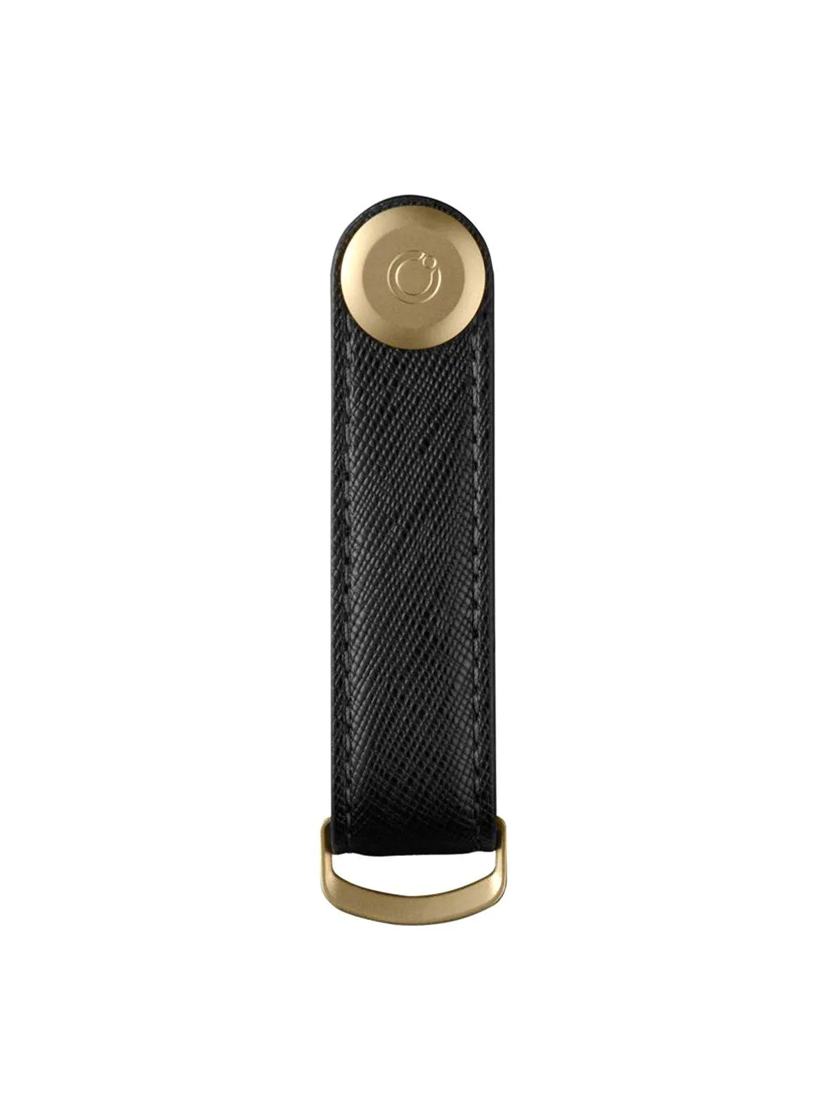 Orbitkey Saffiano Leather Key Organiser Liquorice Black