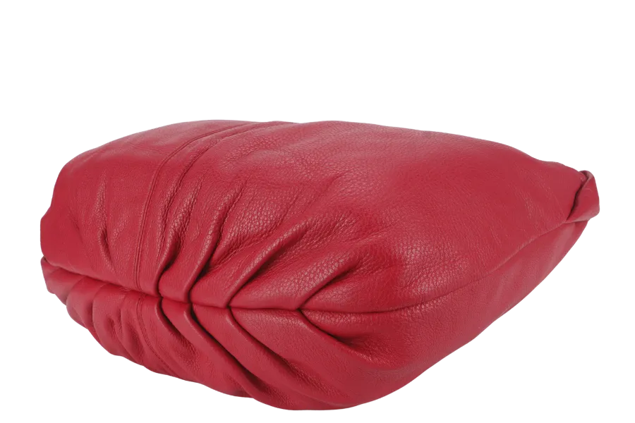OROTON RED LARGE HOBO BAG WITH DUST COVER