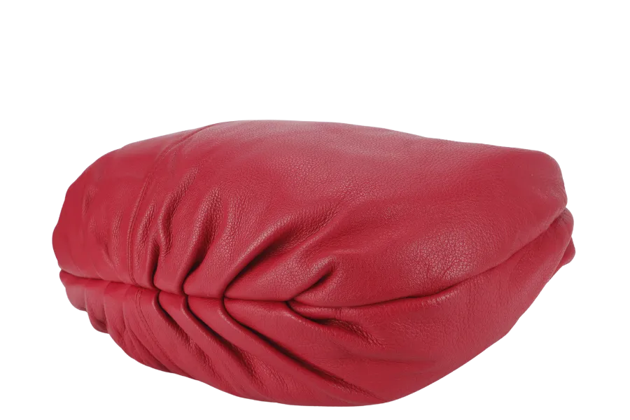 OROTON RED LARGE HOBO BAG WITH DUST COVER