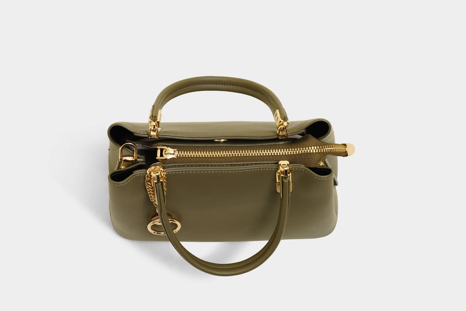 Paige olive green purse