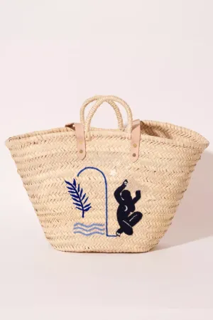 PANIER DÉESSE BASKET BAG - BLEU