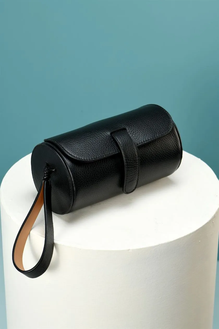 Perona   I   Alivia I Women-Leather Bags& Accessories -Evening Bag-Pwb-Fv21-681-Black  AS7815