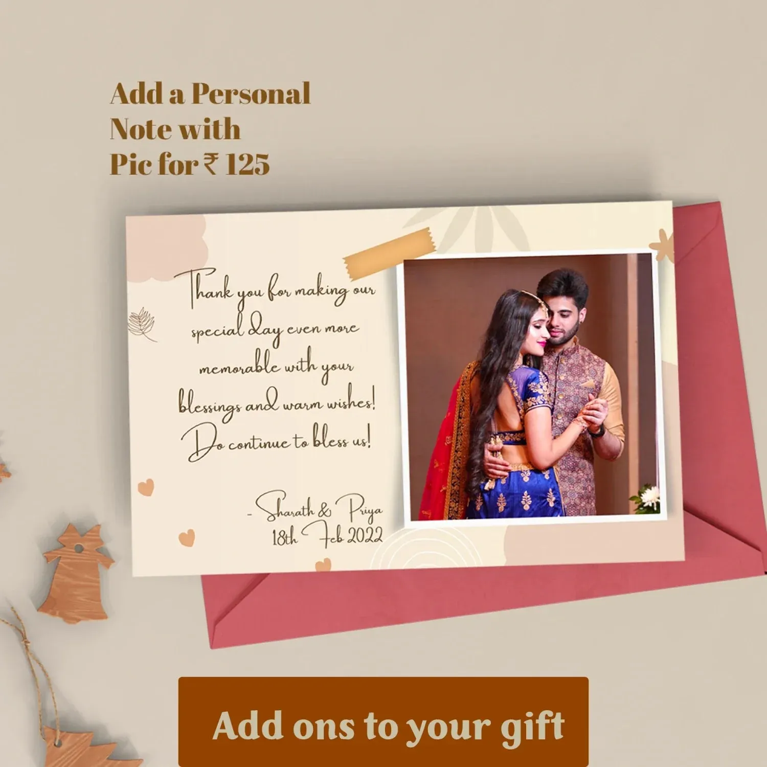 Personalized Passport Cover - Tan