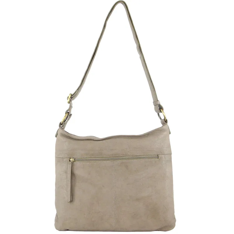 Pierre Cardin Woven Leather Crossbody Bag PC3281