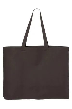 Pink Checkered Nurse Life Canvas Jumbo Tote