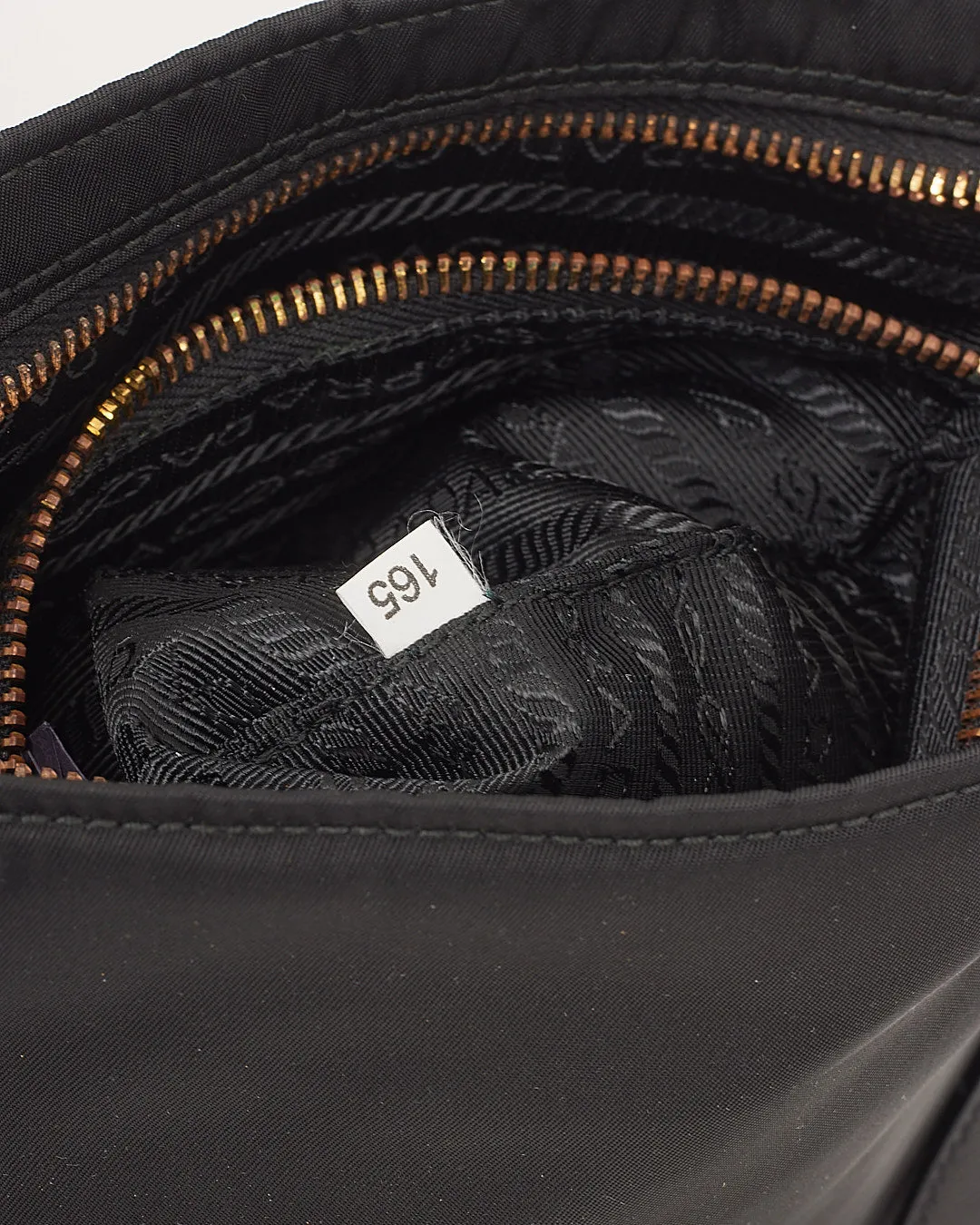 Prada Black Nylon Tessuto Crossbody Messenger Bag