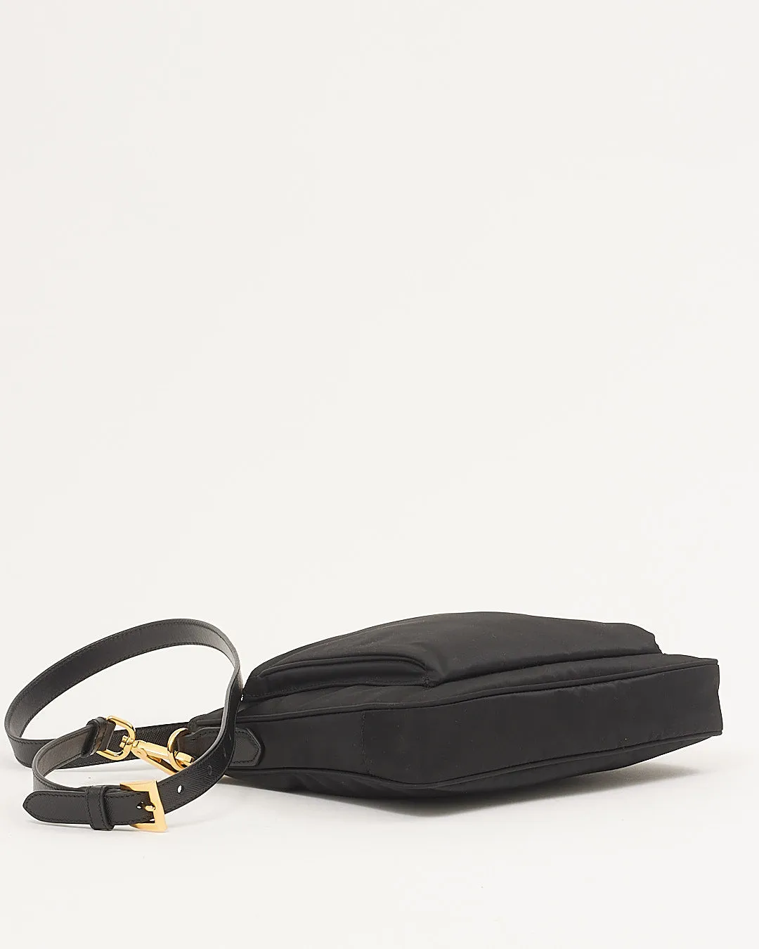 Prada Black Nylon Tessuto Crossbody Messenger Bag