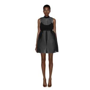 PRADA Black Silk Baby Doll Top Runway Spring 2010 | Size S/M