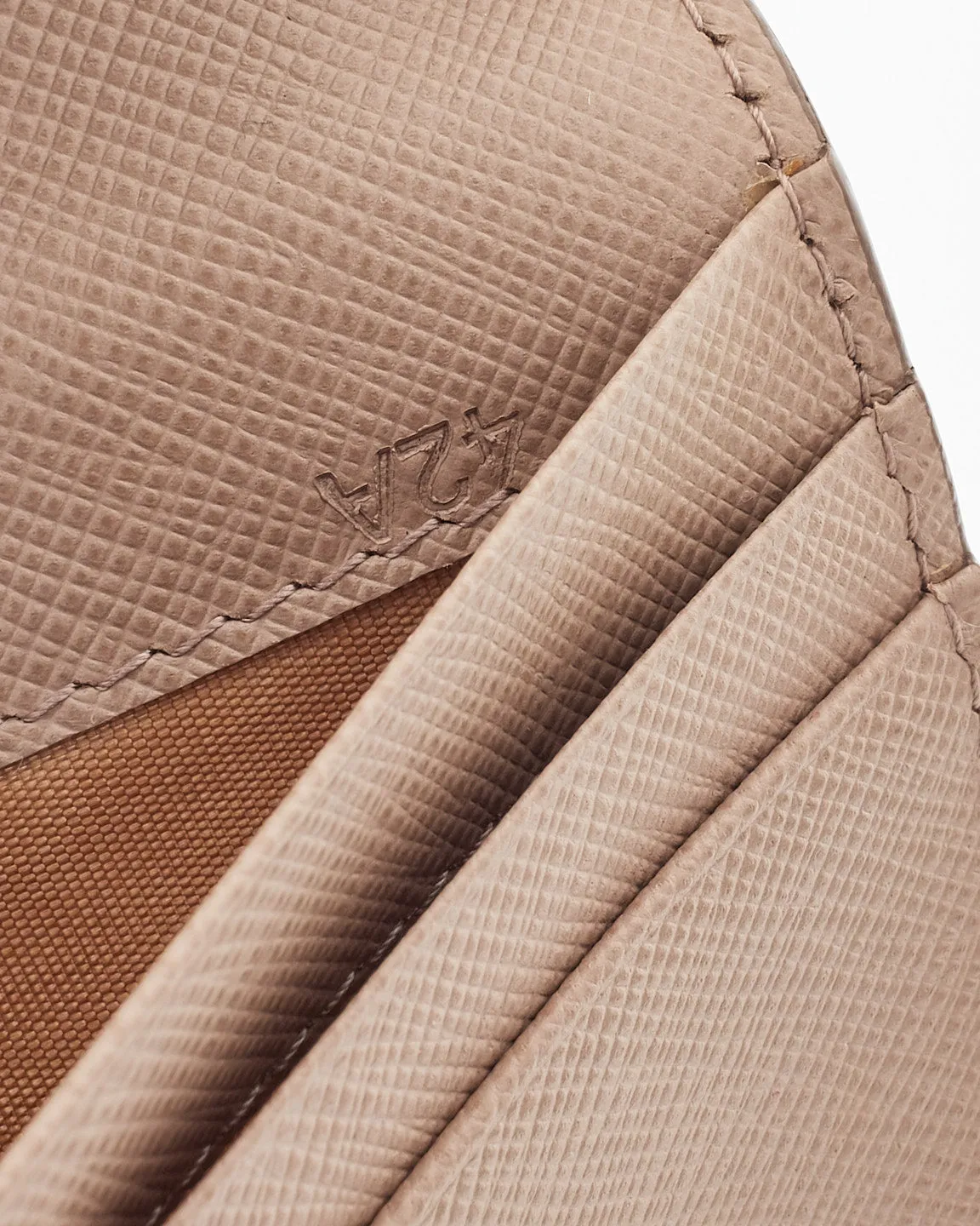 Prada Blush Pink Daino Leather Wallet on Chain Bag