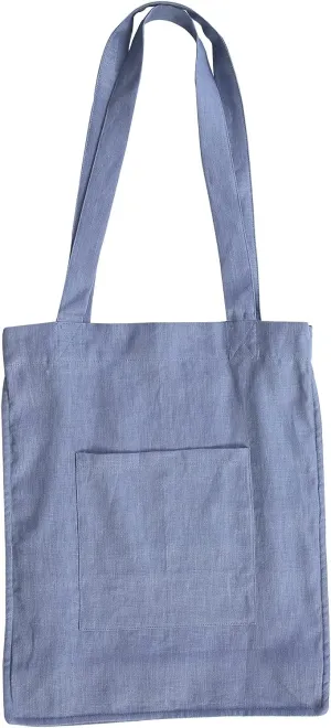 Pure Linen Reusable Grocery Tote Bags