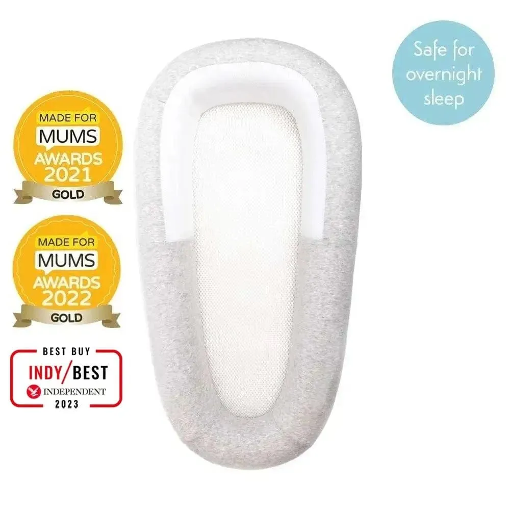 Purflo Sleep Tight Baby Bed - Minimal Grey
