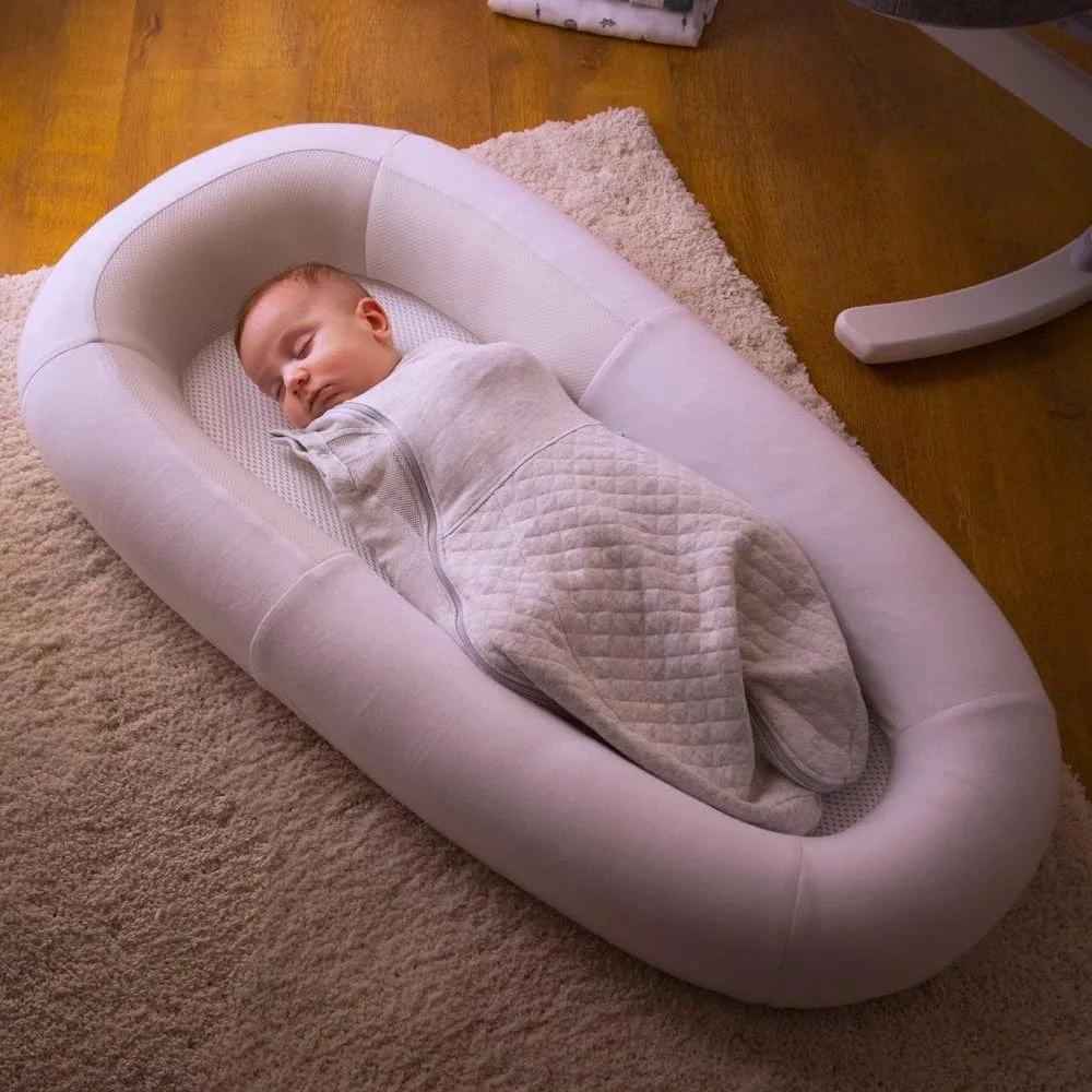 Purflo Sleep Tight Baby Bed - Minimal Grey