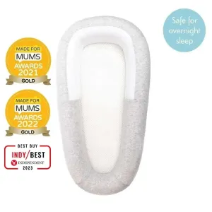 Purflo Sleep Tight Baby Bed - Minimal Grey