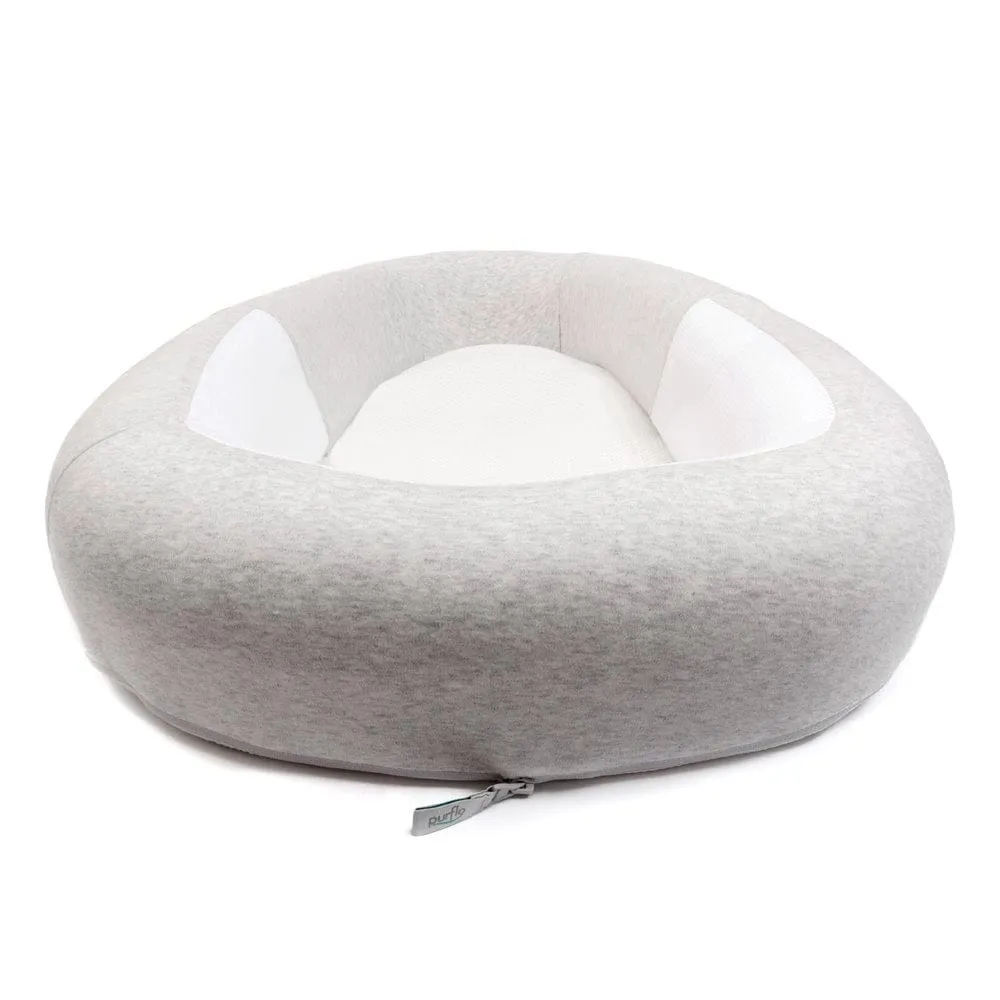 Purflo Sleep Tight Baby Bed - Minimal Grey