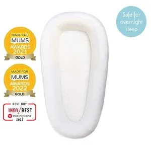 Purflo Sleep Tight Baby Bed - Soft White