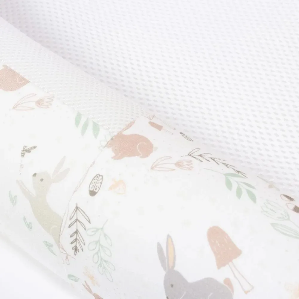 Purflo Sleep Tight Baby Bed - Storybook Nutmeg