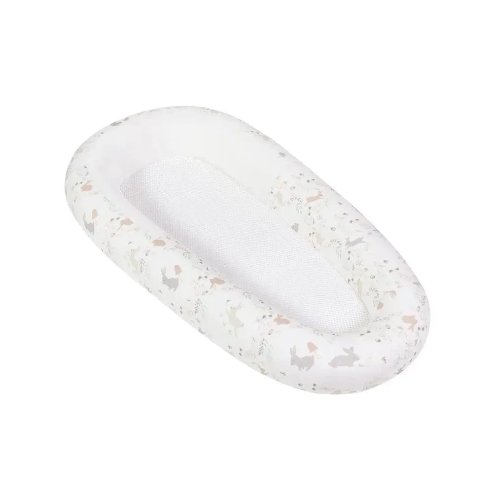 Purflo Sleep Tight Baby Bed - Storybook Nutmeg