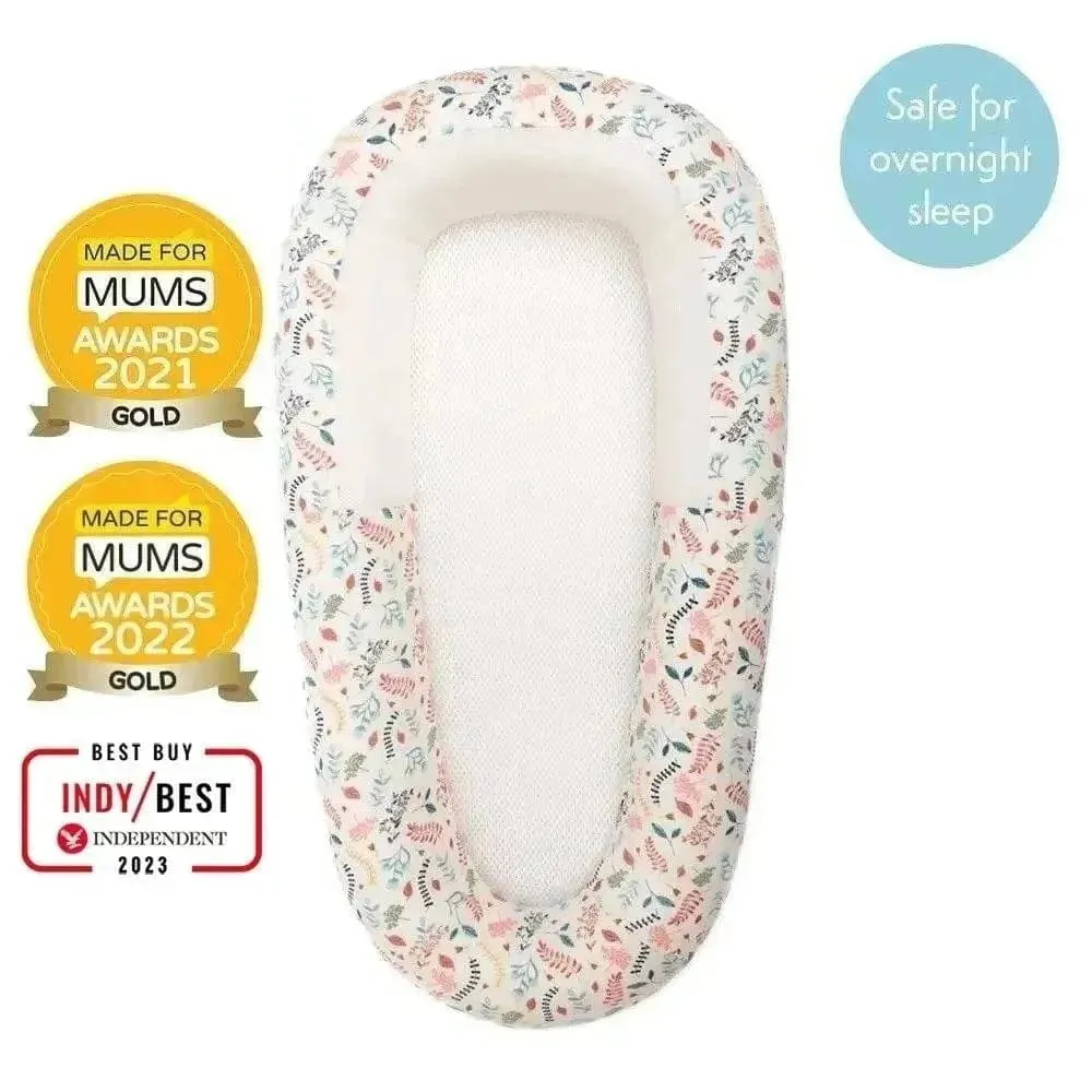 Purflo Sleep Tight Baby Bed with Spare Cover - Botanical