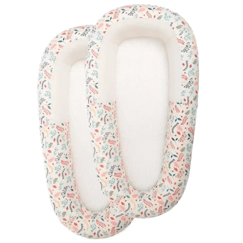 Purflo Sleep Tight Baby Bed with Spare Cover - Botanical