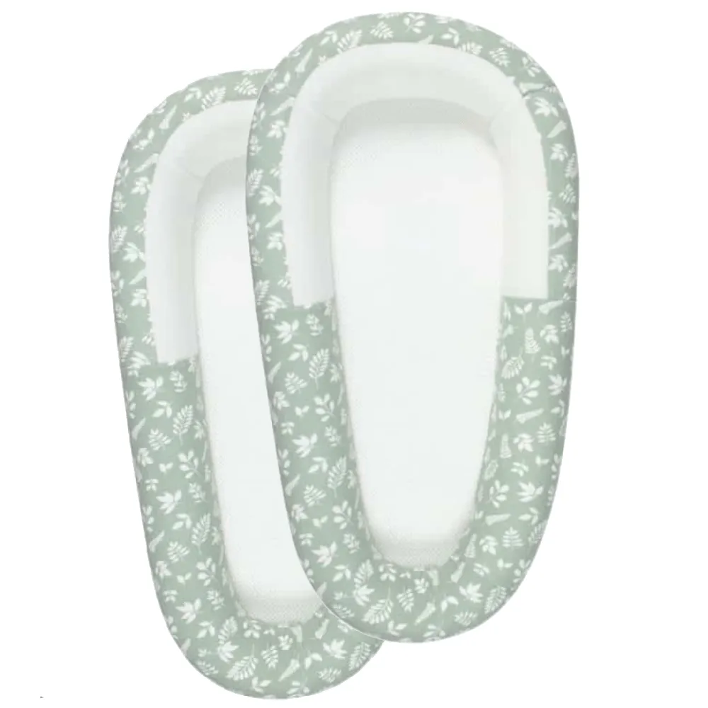 Purflo Sleep Tight Baby Bed with Spare Cover - Fern