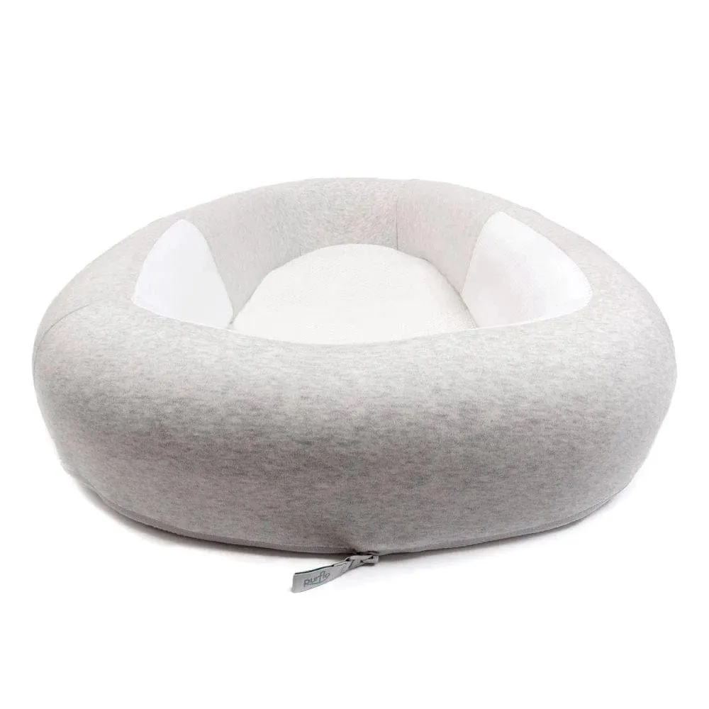Purflo Sleep Tight Baby Bed with Spare Cover - Minimal Grey