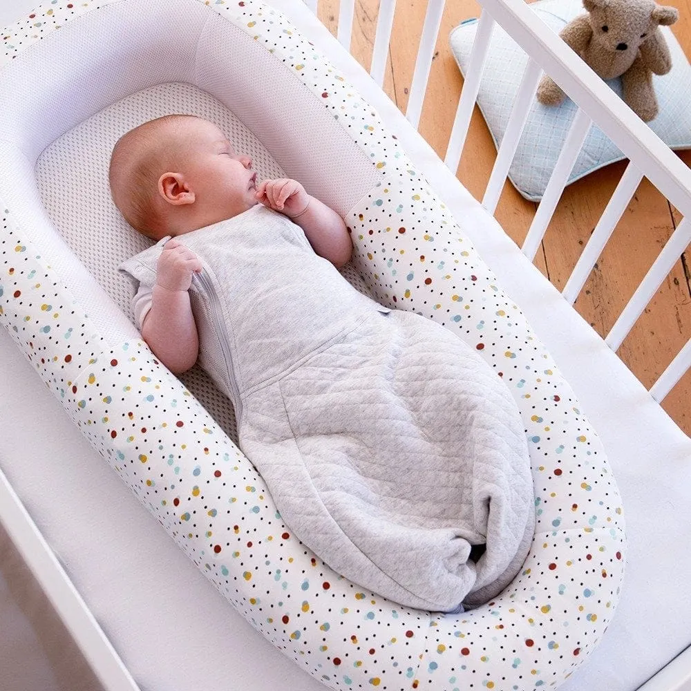 Purflo Sleep Tight Baby Bed with Spare Cover - Scandi Spot