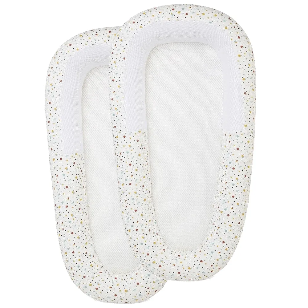 Purflo Sleep Tight Baby Bed with Spare Cover - Scandi Spot