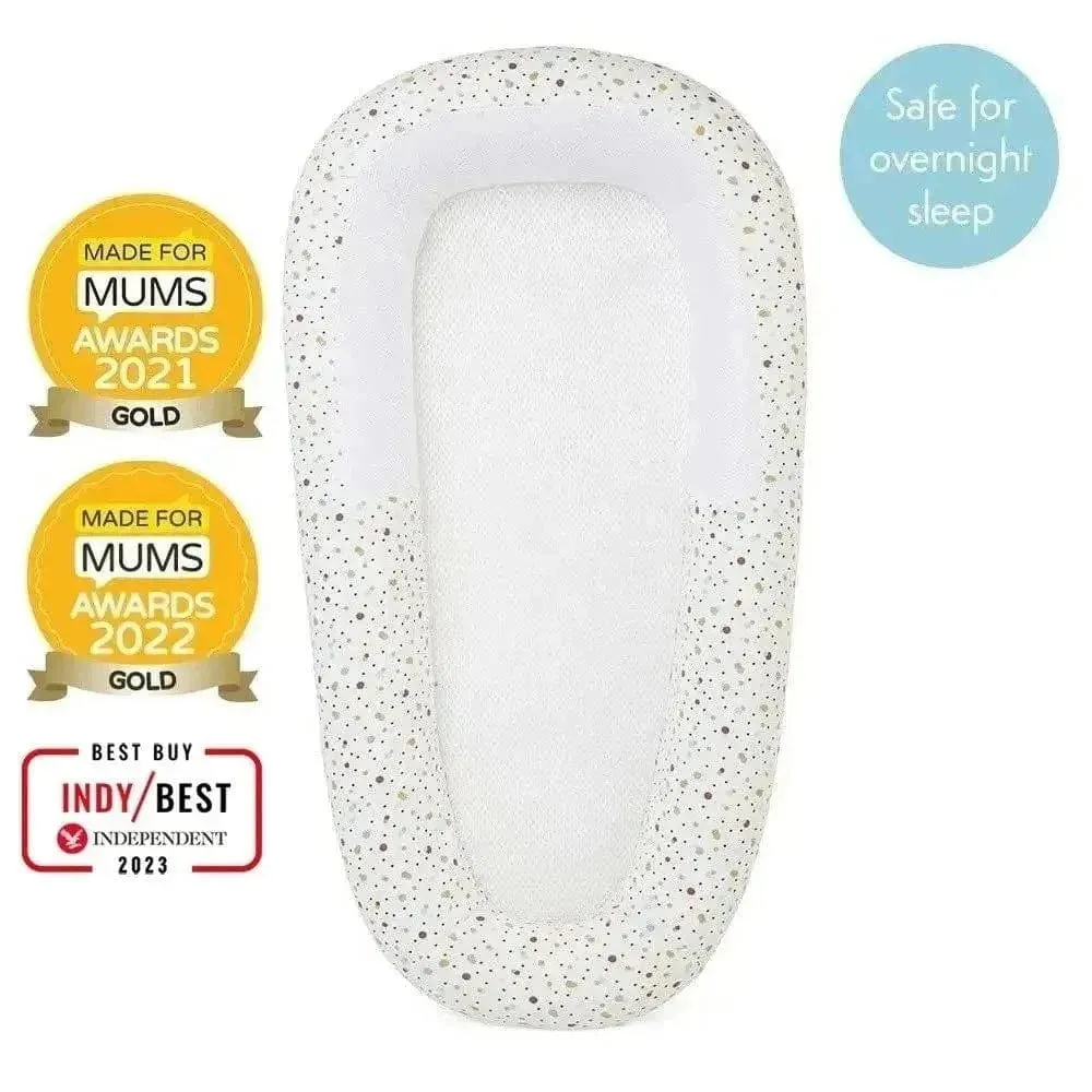 Purflo Sleep Tight Baby Bed with Spare Cover - Scandi Spot