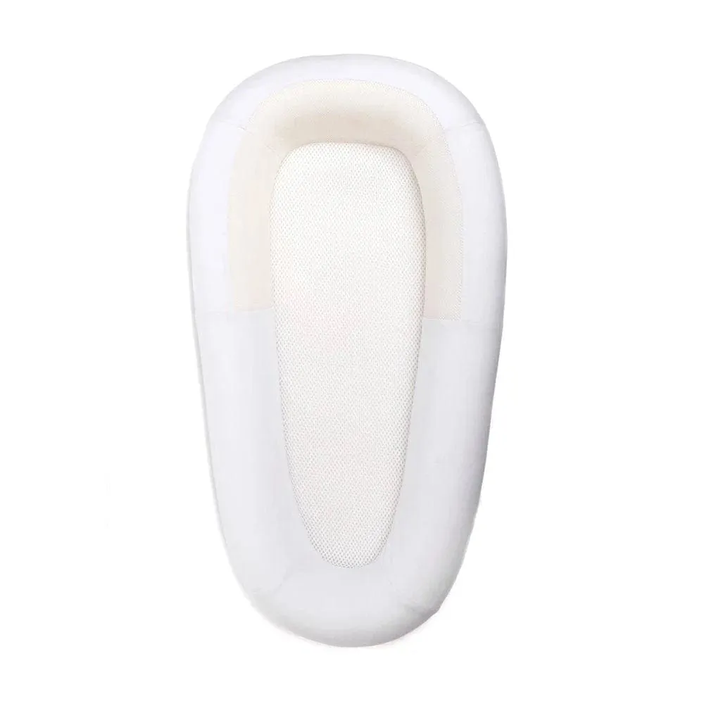 Purflo Sleep Tight Baby Bed with Spare Cover - Soft White