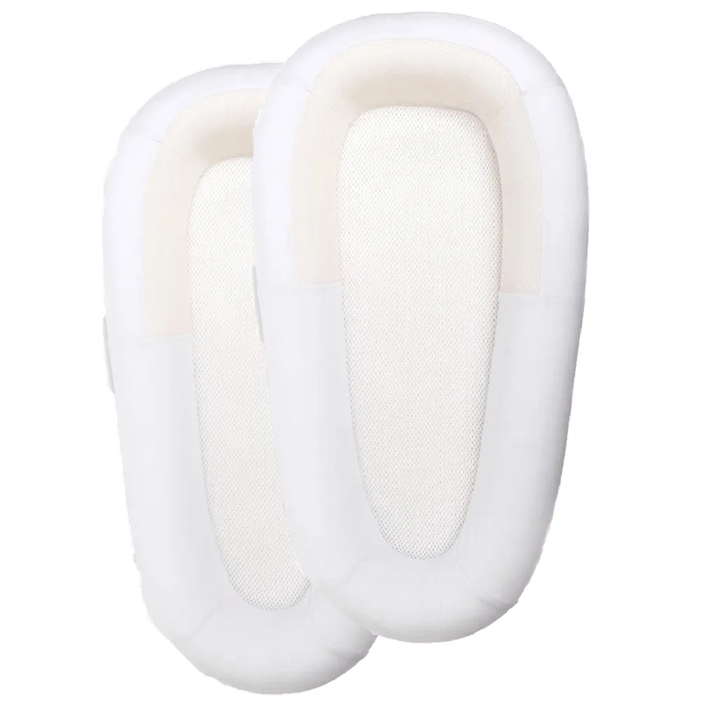 Purflo Sleep Tight Baby Bed with Spare Cover - Soft White