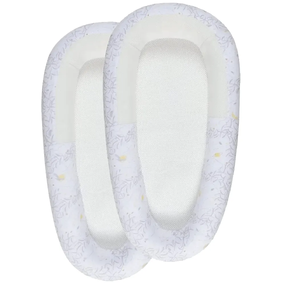 Purflo Sleep Tight Baby Bed with Spare Cover - Stargazer White