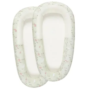 Purflo Sleep Tight Baby Bed with Spare Cover - Storybook Sage